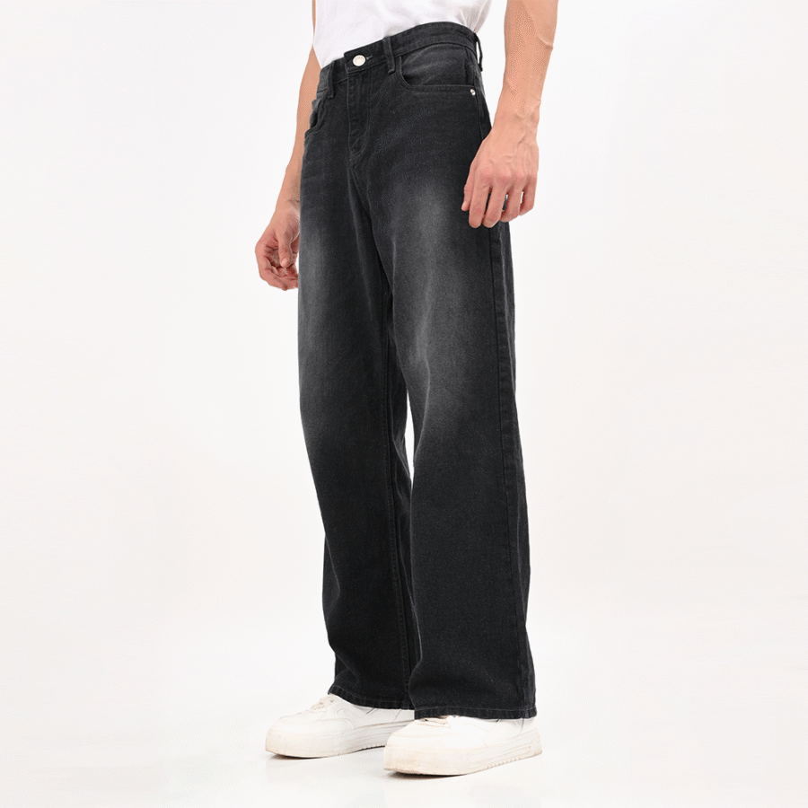 Baggy Black&Grey Jeans - Image 5