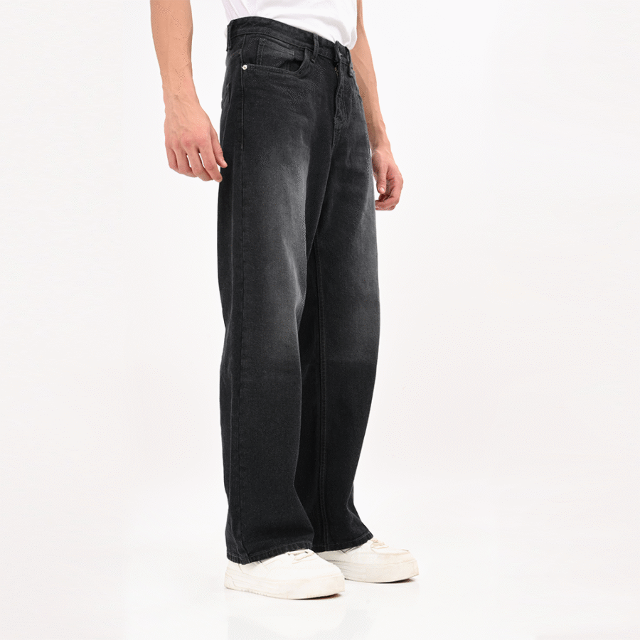 Baggy Black&Grey Jeans - Image 4