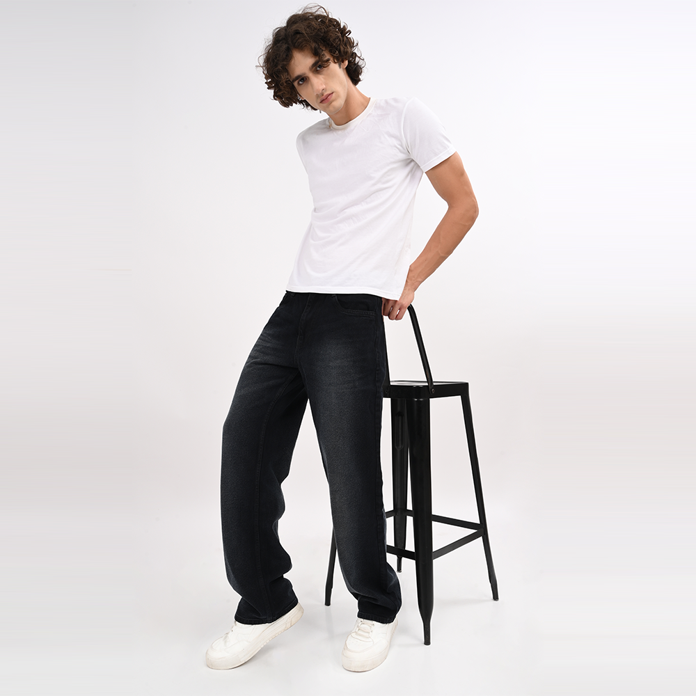 Black Shaded Jeans