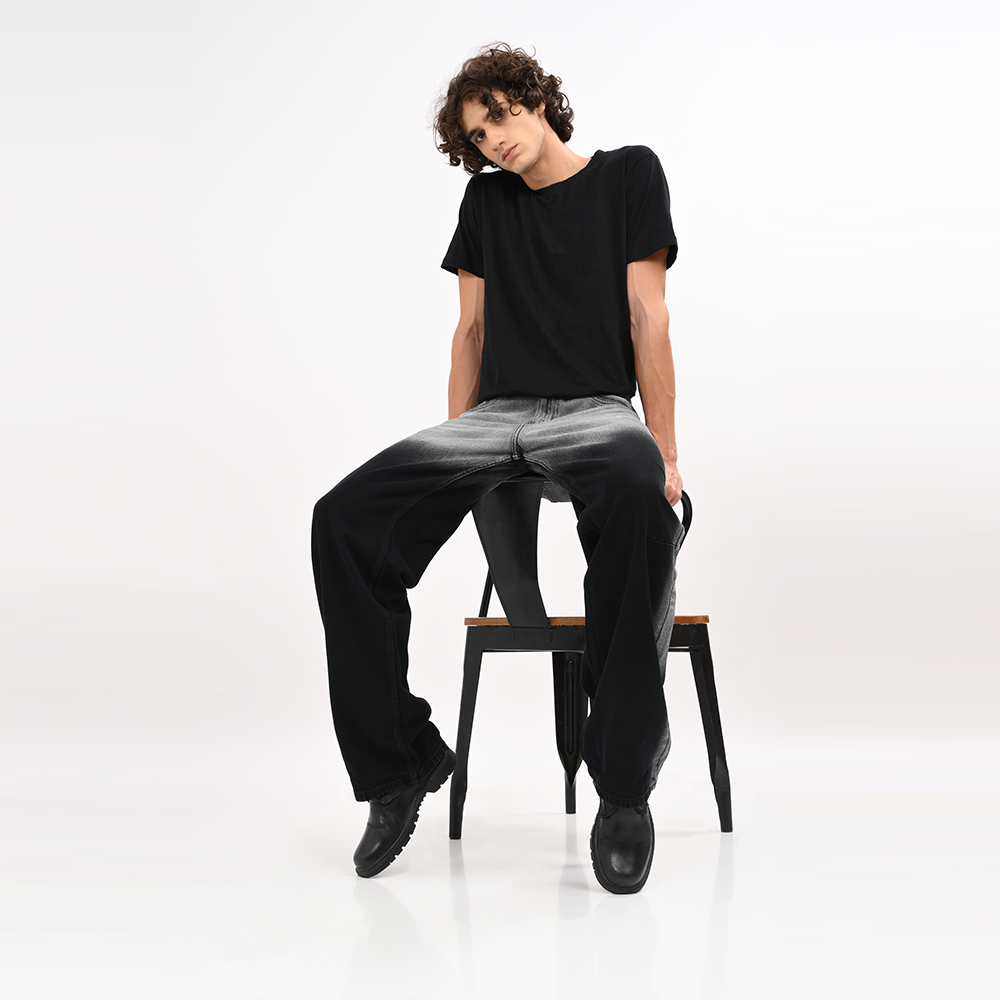 Ultra Baggy Double Shaded Jeans