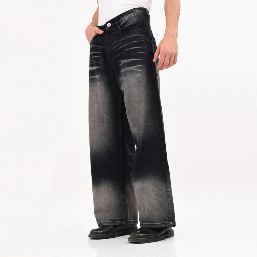 Ultra Baggy Black Jeans - Image 4