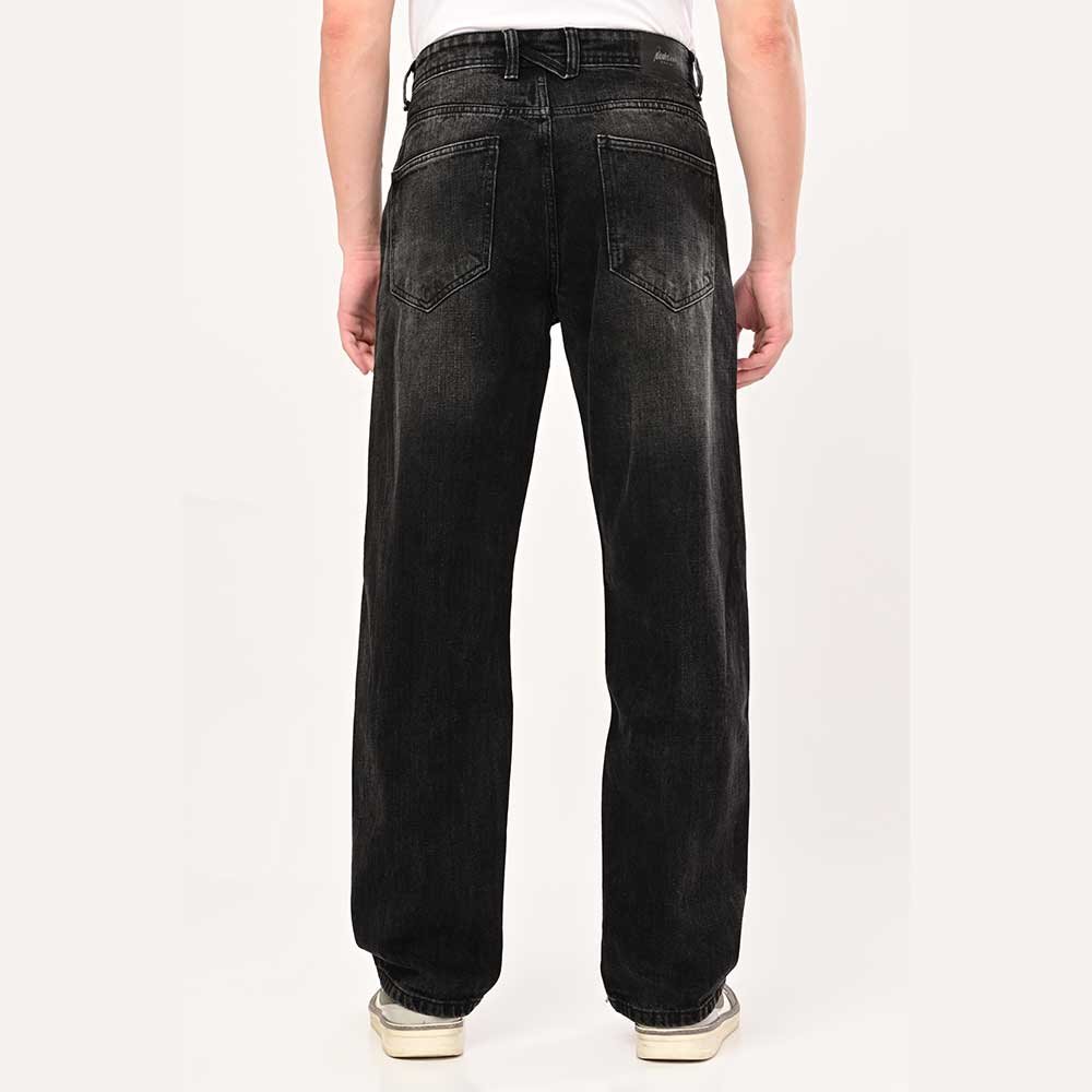 Core straight fit black shaded jeans - Image 6