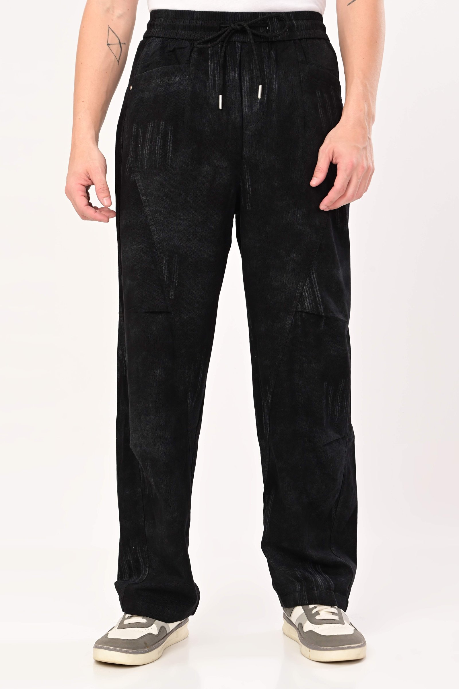 Vintage washed black jeans - Image 2