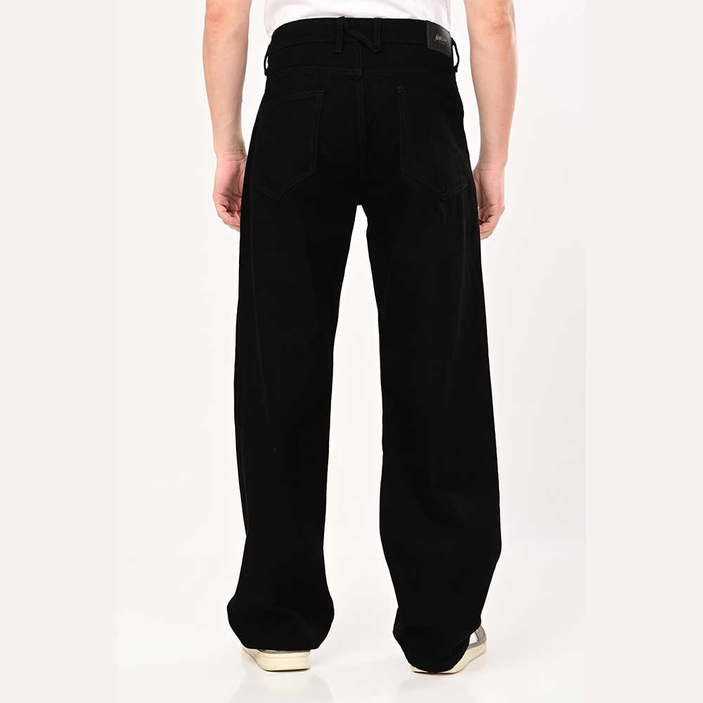 Loosefit jet black jeans - Image 5