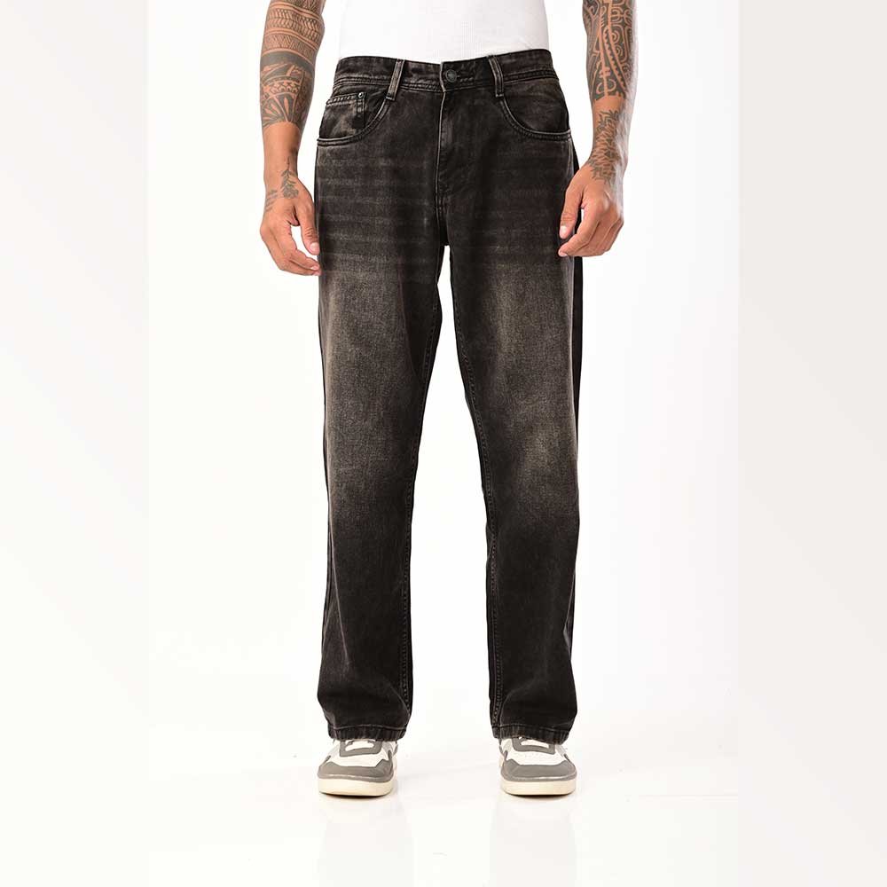 Relax fit brown shaded jeans - Image 4