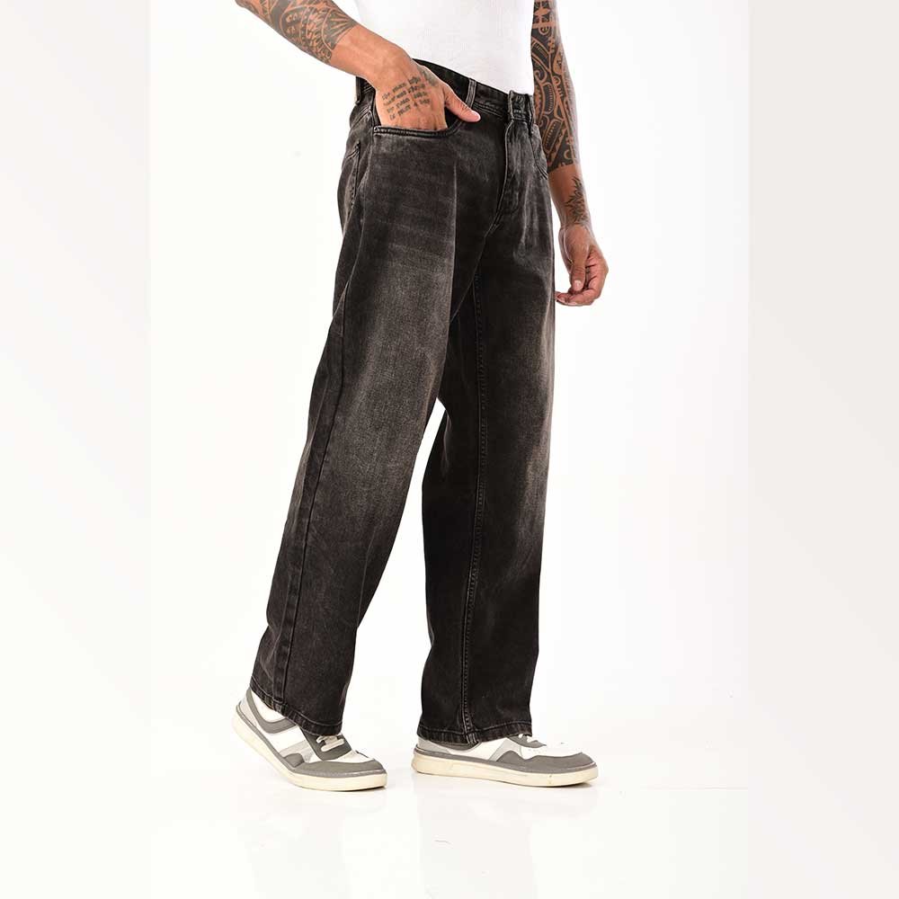 Relax fit brown shaded jeans - Image 5
